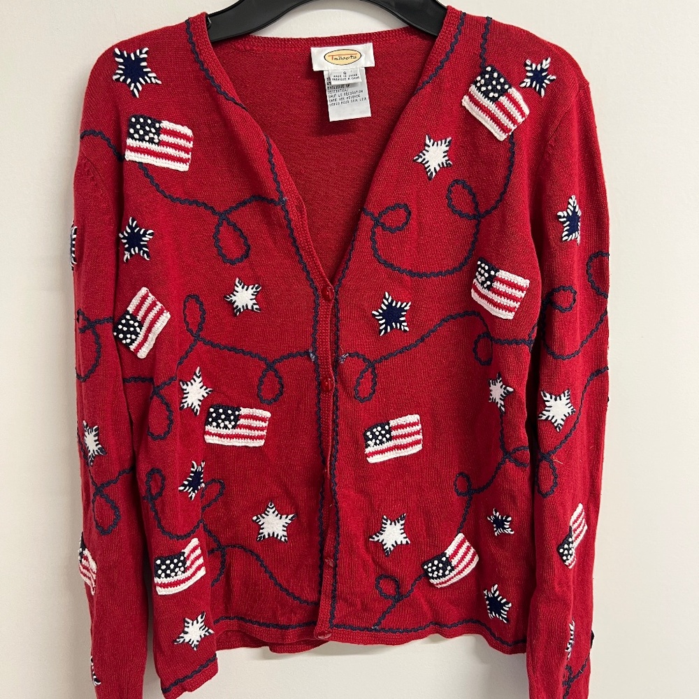 Talbot Patriotic Sweater - Super cute!!
